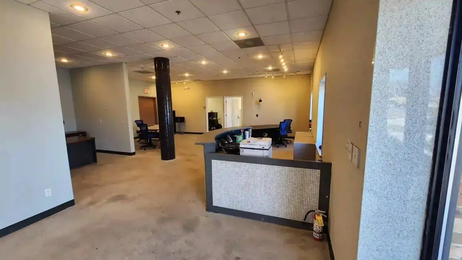 Front Desk Office for Patriot Heating, Cooling and Air Quality