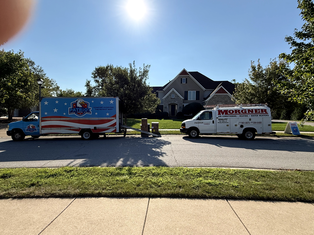 Morgner Inc in Webster Groves is now partnered with Patriot Heating, Cooling and Air Quality
